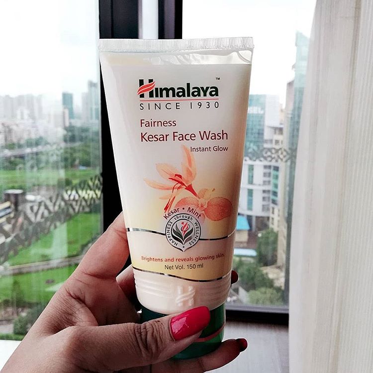 Himalaya Fairness Kesar Face Wash.