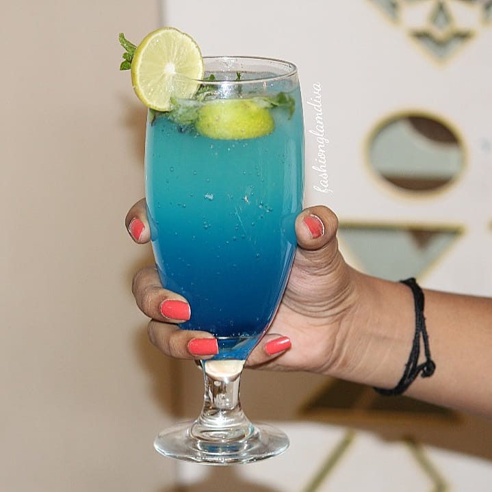 A perfect mocktail to start your meal.