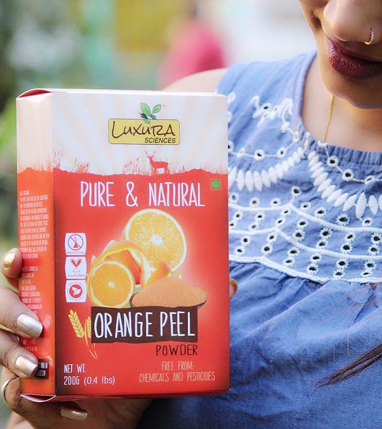 I am in absolute love with an Orange Peel Powder which I have been recently using.